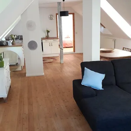 Apartment Zentrumsnahe Dachwohnung In Gruener Oase